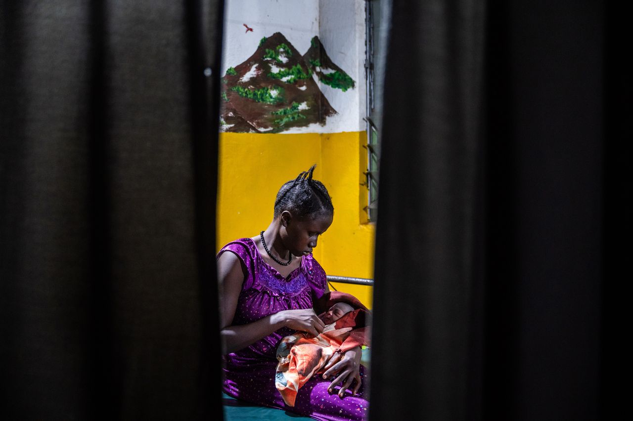 A small hospital in Sudan