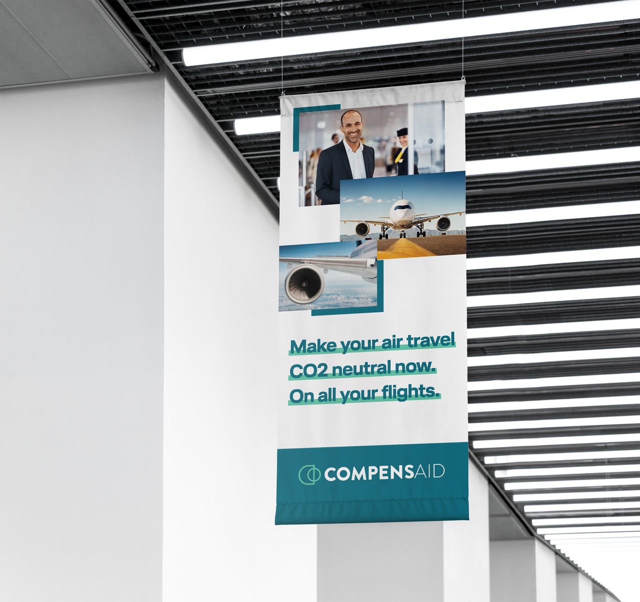 Banner Flughafen